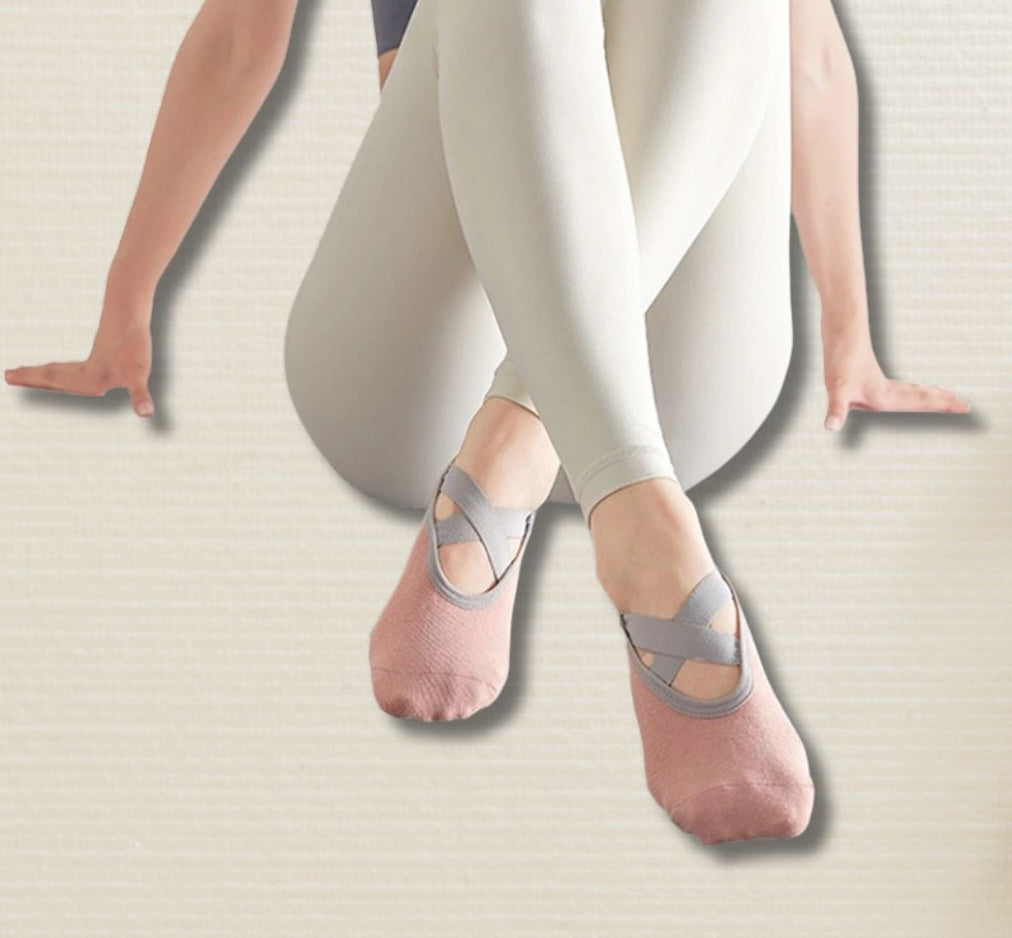 Chaussettes de Yoga & PIlates basses anti dérapantes Solna