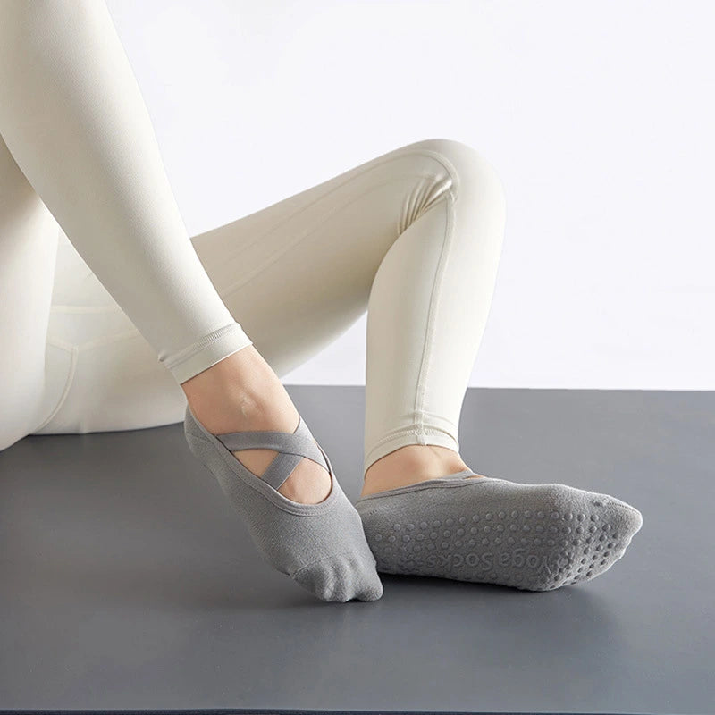 Chaussettes de Yoga & PIlates basses anti dérapantes Solna