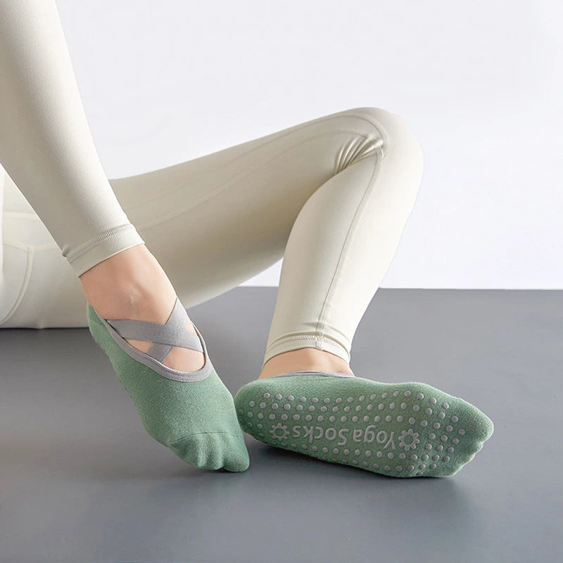 Chaussettes de Yoga & PIlates basses anti dérapantes Solna
