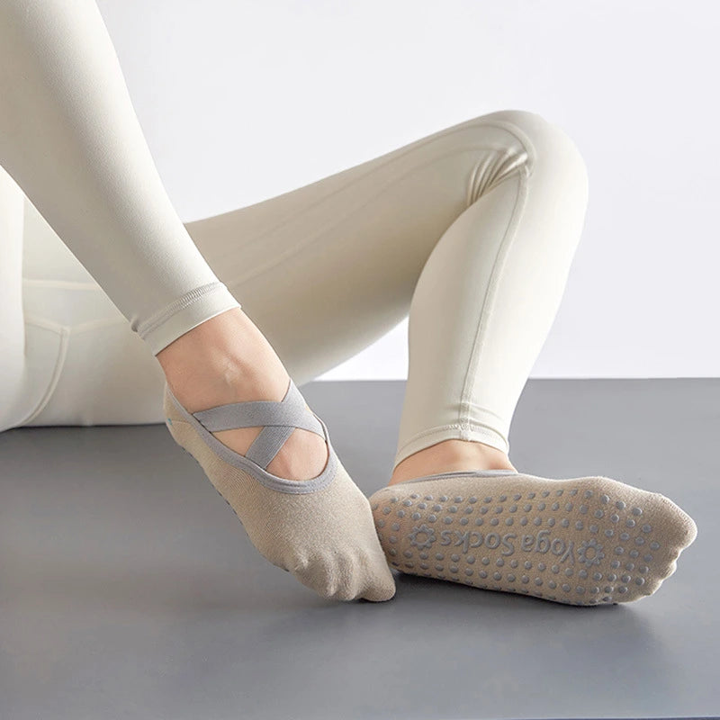 Chaussettes de Yoga & PIlates basses anti dérapantes Solna