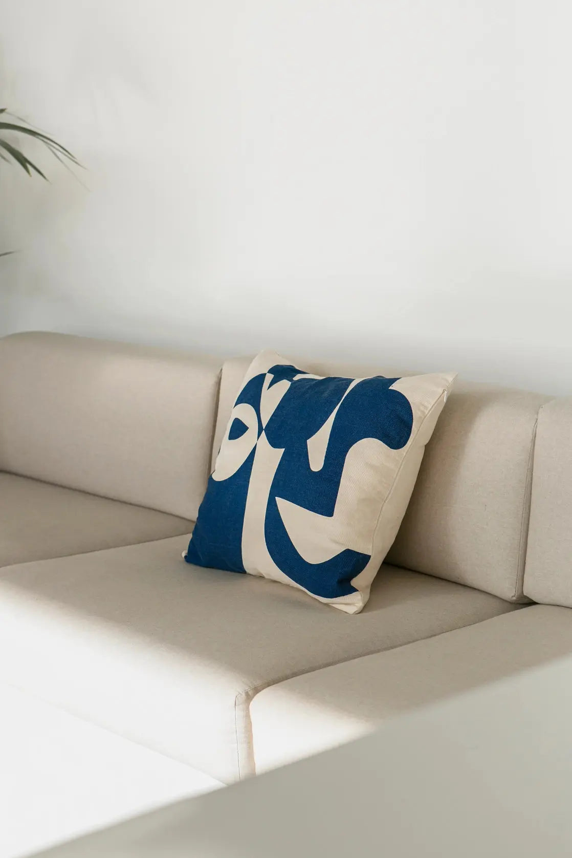 housse de coussin Azur O cactuu