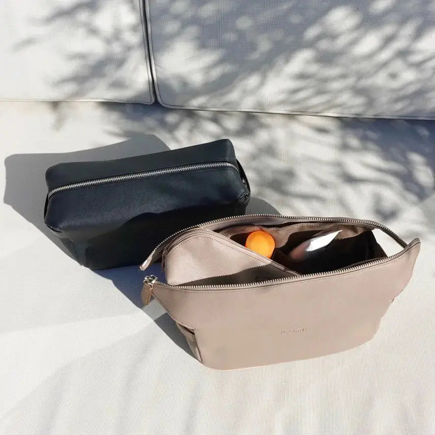 trousse de toilette éco responsable ouverte