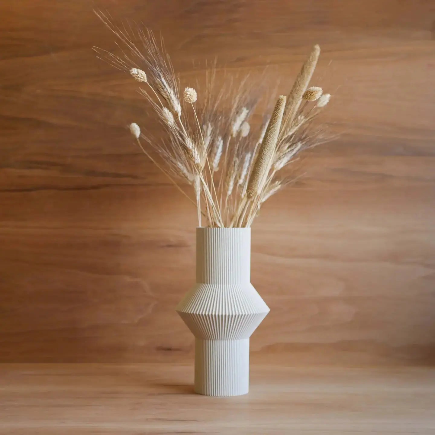 Vase en bois recyclé HOI, design d'inspiration asiatique MINIMUM DESIGN